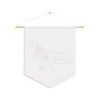 Never Will I Leave You | Hebrews 13:5 Wall Pennant