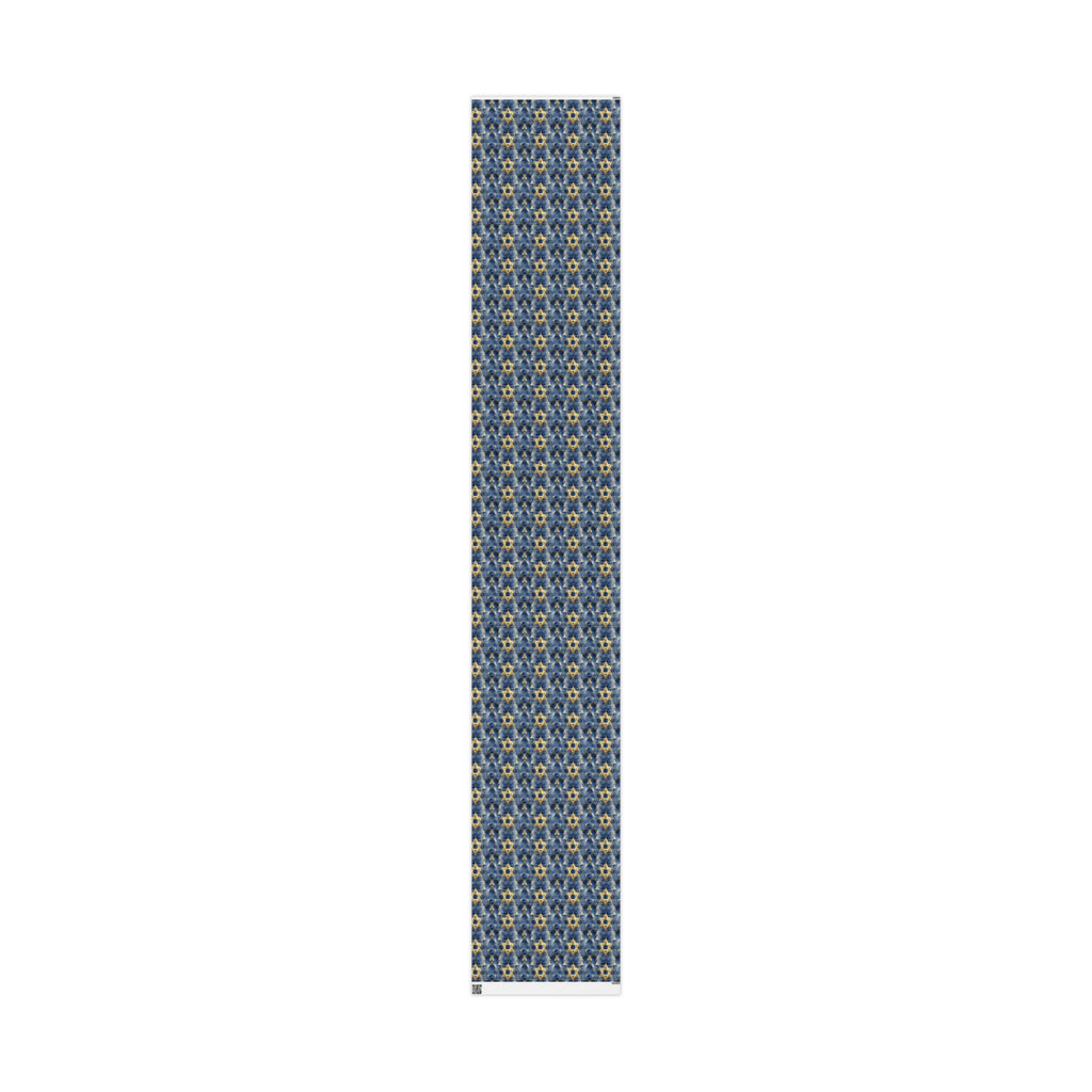 Judaica Holiday Gift Wrap  - Star of David Gift Wrapping Paper