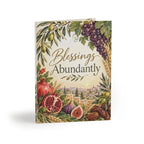 Blessings Abundantly Greeting Card | Seven Species Faith-Based Card (8, 16, and 24 pcs)