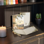 Jerusalem Overlook Shalom Greeting Card | Faith-Based Encouragement Card (8, 16, and 24 pcs)