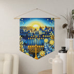 Festival of Lights | Hanukkah Wall Pennant