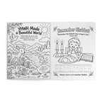 My First Shabbat Coloring Book — Biblical Shabbat Activity Book for Kids (Ages 3-8)