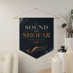 Sound the Shofar | Yom Teruah Wall Pennant
