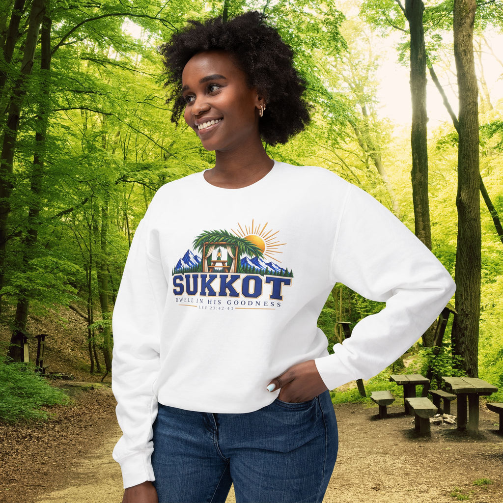 Dwell in His Goodness Sukkot Sweatshirt