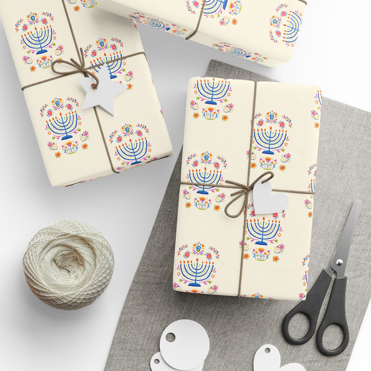 Menorah Wrapping Paper