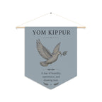 Yom Kippur Day of Atonement Wall Pennant