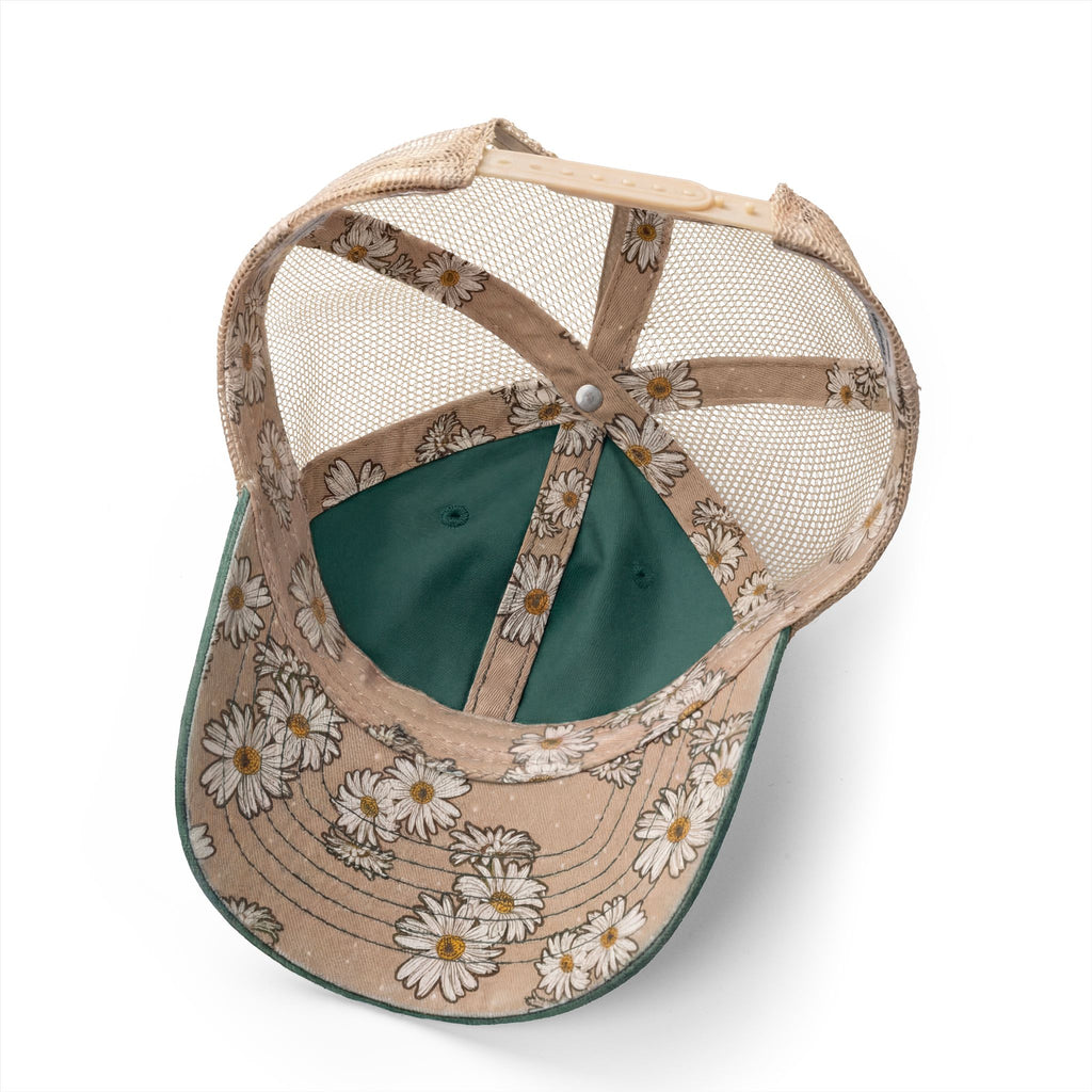 Sukkot – Women's Embroidered Ponytail Hat