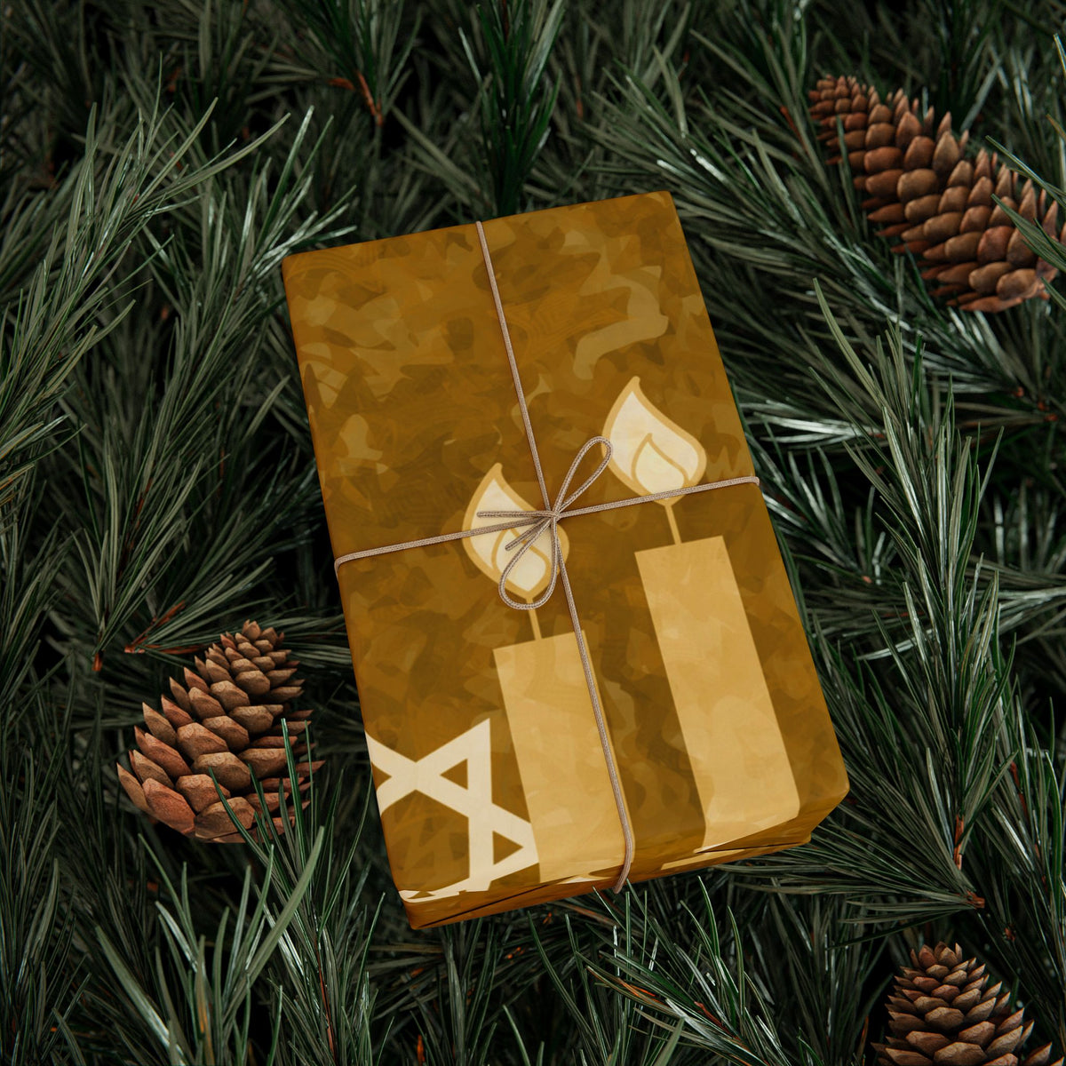 Gold Feast Day Wrapping Paper