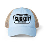 Keep the Feast – Sukkot Embroidered Hat