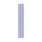 Light Blue Gift Wrap with Torah Scrolls, Challah, Apples | Judaica Wrapping Paper