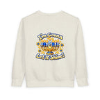 This Little Light of Mine Hanukkah Toddler Sweatshirt – Front & Back Menorah Pullover | I’m Gonna Let It Shine