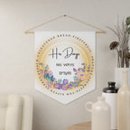 His Days, His Ways | God's Appointed Times Wall Pennant