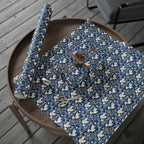 Peace Dove Wrapping Paper | Blue & Gold Judaica Gift Wrap