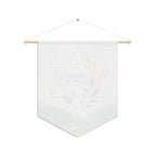 Happy Passover Pennant | Star of David Floral Wall Banner