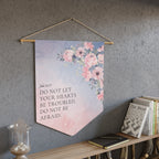 Do Not Let Your Hearts Be Troubled | John 14:27 Wall Pennant