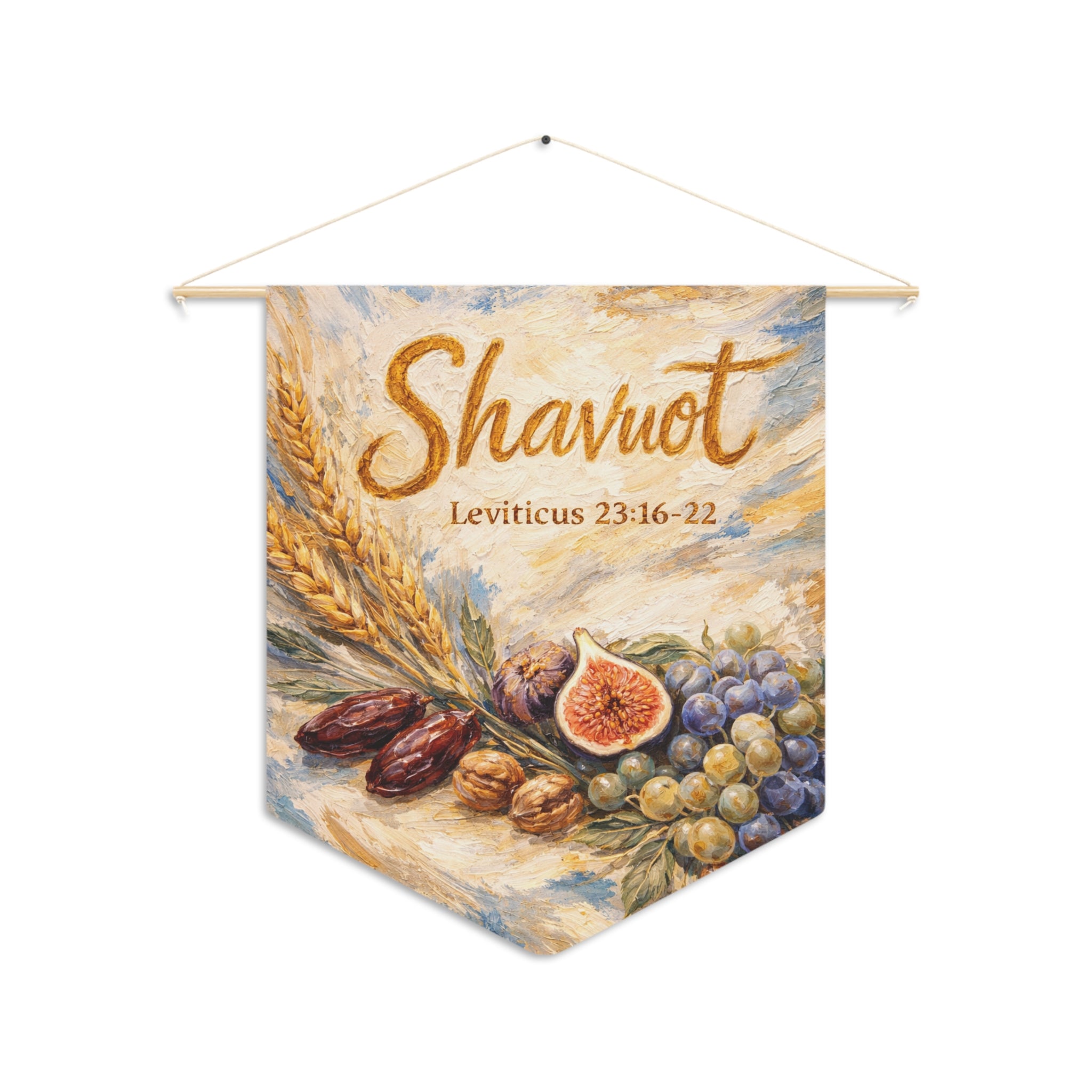Shavuot | Feast of Weeks Wall Pennant