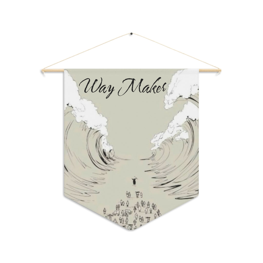 Way Maker | Scripture-Inspired Wall Pennant