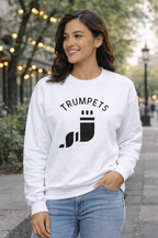 Women's Feast of Trumpets Sweatshirt | Shofar Graphic Crewneck | Yom Teruah | Hebrew Roots Apparel