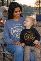 Womens Sukkot Sweatshirt | Feast of Tabernacles Shirt | Gone Sukkotin Born to Feast | Hebrew Roots Apparel | Christian Fall Sweatshirt