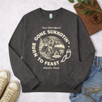 Womens Sukkot Sweatshirt | Feast of Tabernacles Shirt | Gone Sukkotin Born to Feast | Hebrew Roots Apparel | Christian Fall Sweatshirt