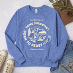 Womens Sukkot Sweatshirt | Feast of Tabernacles Shirt | Gone Sukkotin Born to Feast | Hebrew Roots Apparel | Christian Fall Sweatshirt