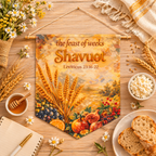Shavuot | Feast of Weeks Wall Pennant
