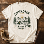 Sukkotin in the Billion Star Hotel Shirt | Sukkot Camping Tee | Fall Feast