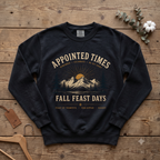 Fall Feast Days Sweatshirt | Feast of Trumpets, Yom Kippur & Sukkot Crewneck