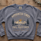 Fall Feast Days Sweatshirt | Feast of Trumpets, Yom Kippur & Sukkot Crewneck