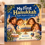 My First Hanukkah: Eight Nights of Light – Messianic Board Book for Toddlers Ages 1–4