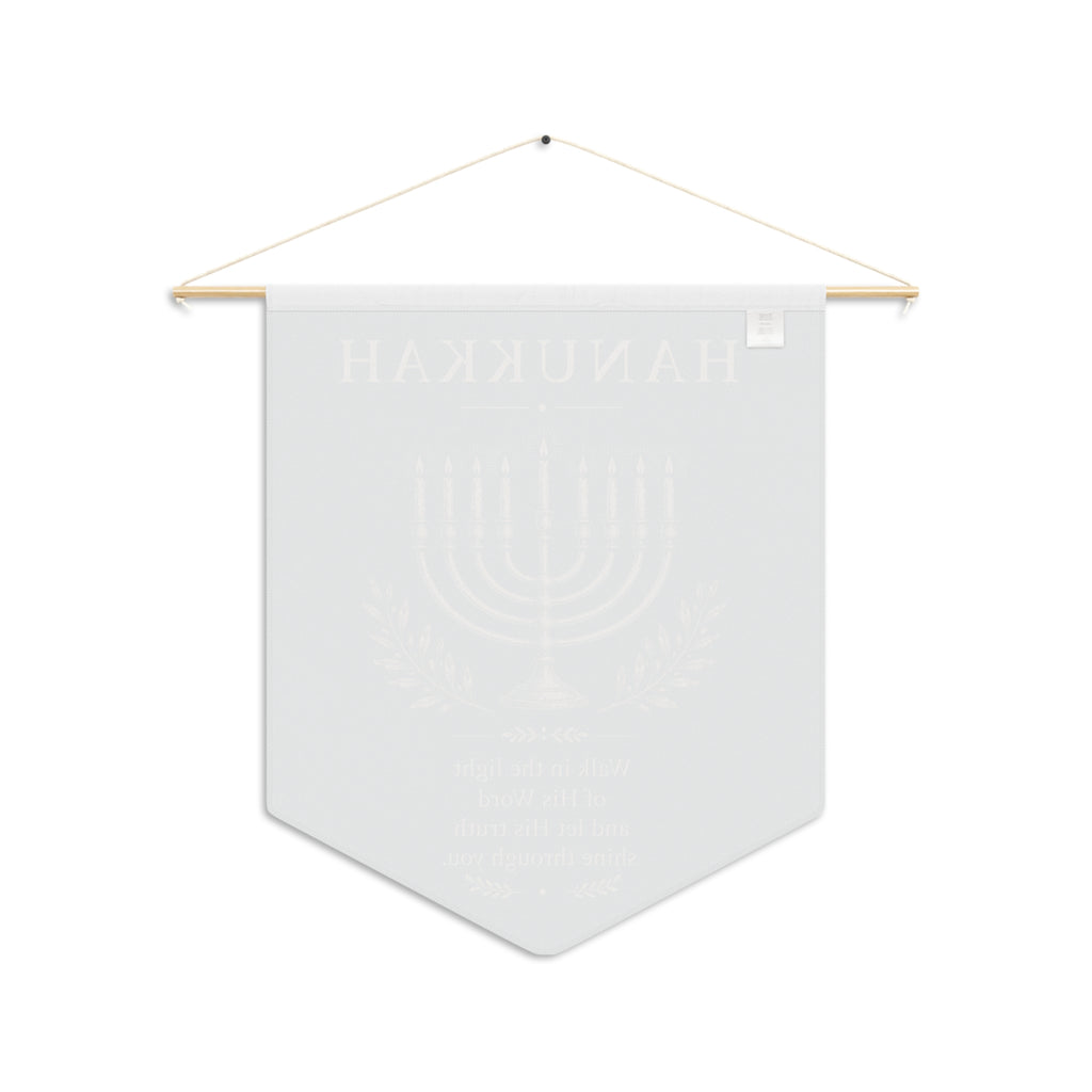 Hanukkah Festival of Lights Wall Pennant