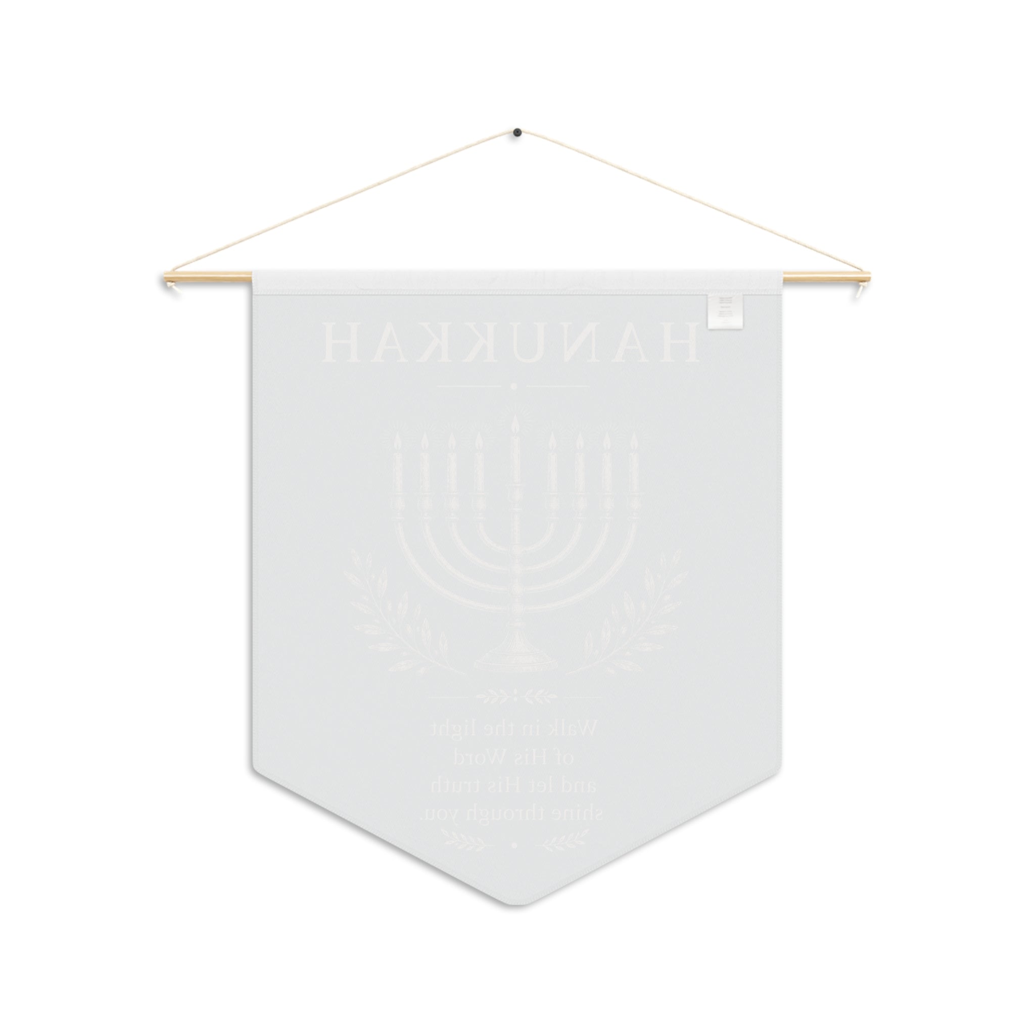 Hanukkah Festival of Lights Wall Pennant