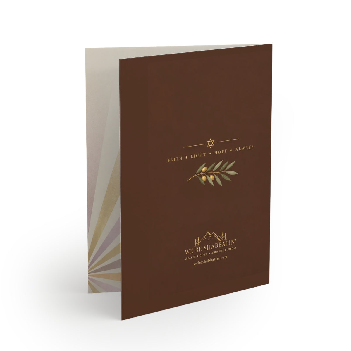 Oh, the Wonder of the Miracle Hanukkah Card | Festival of Lights Greeting Card (8, 16, and 24 pcs)