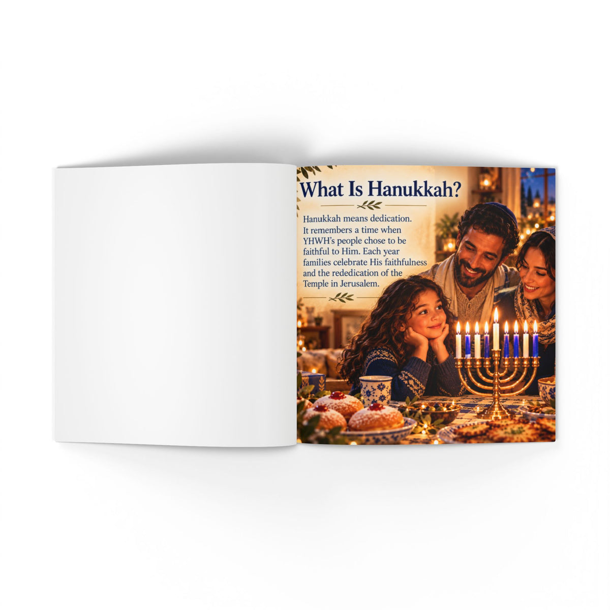 Hanukkah: Courage, Dedication & Light – Messianic History Book for Kids | Feast of Dedication & Maccabees Story