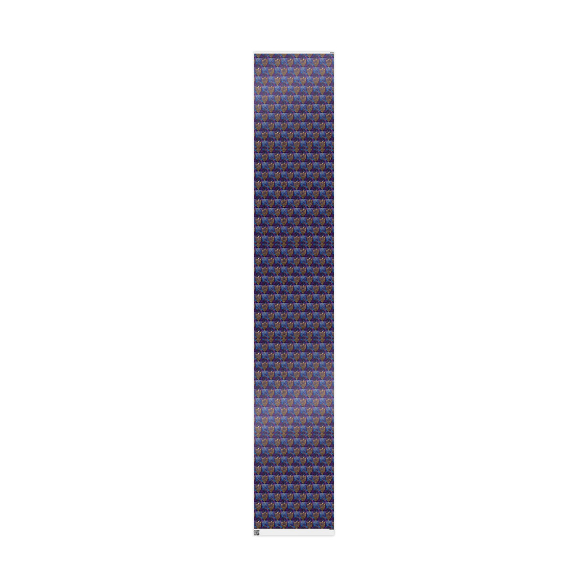 Menorah Gift Wrap in Purple & Gold |  Festival of Lights Gift Supplies