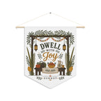 Dwell With Joy | Sukkot Pennant