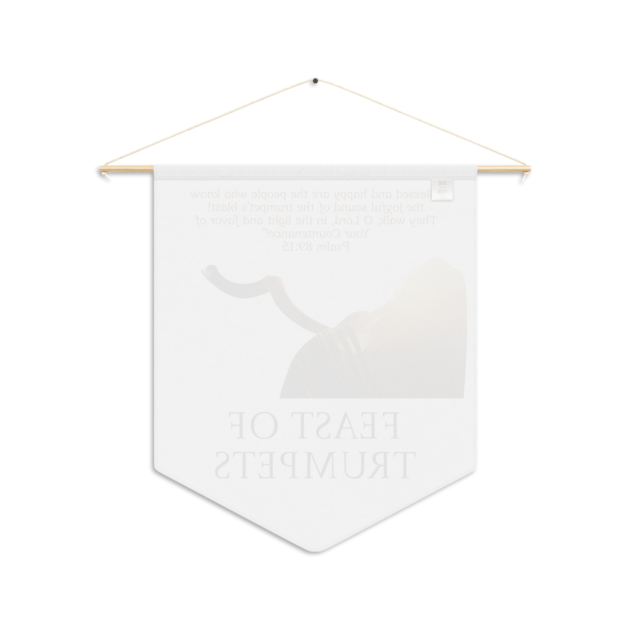 Feast of Trumpets | Yom Teruah Wall Pennant