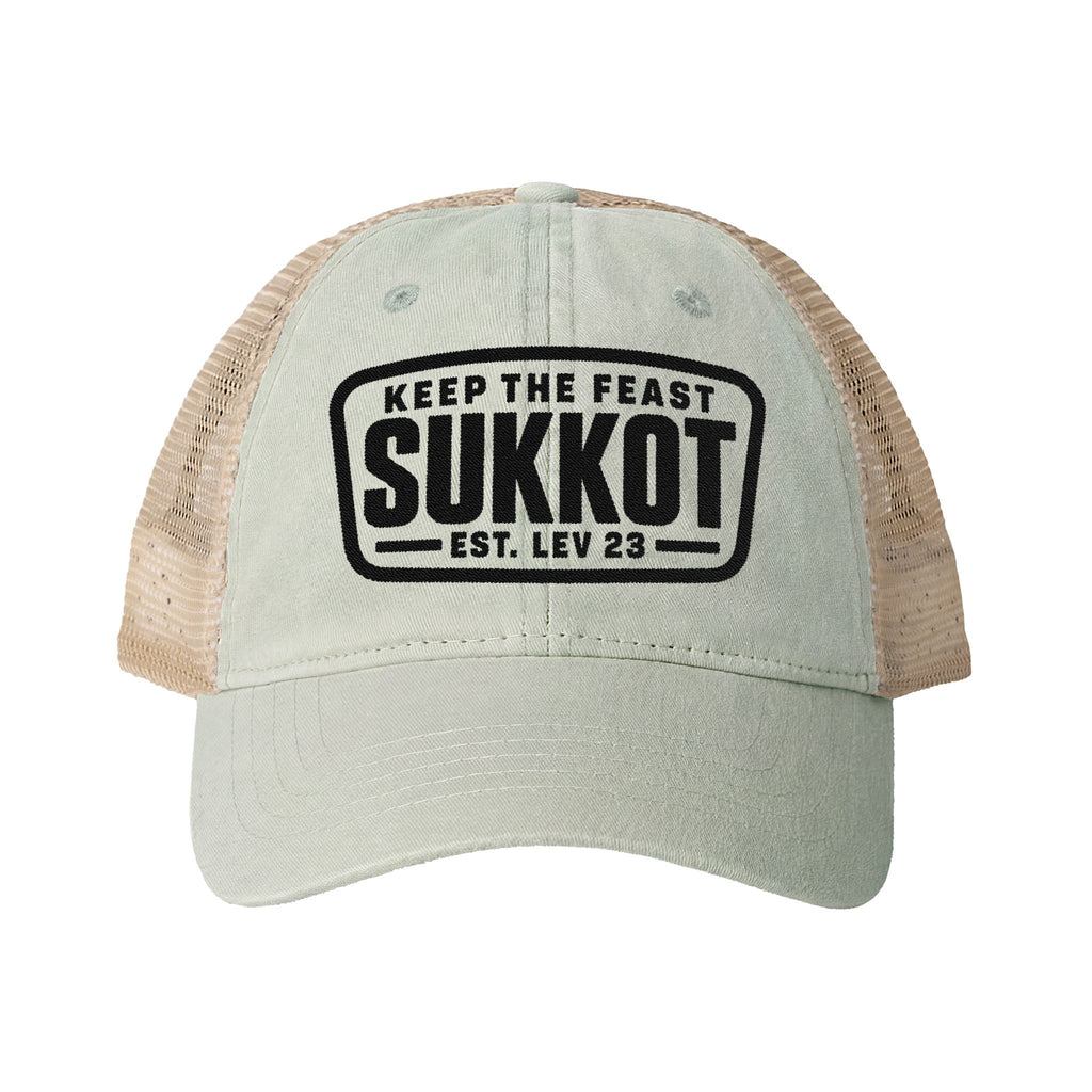 Keep the Feast – Sukkot Embroidered Hat