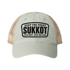 Keep the Feast – Sukkot Embroidered Hat