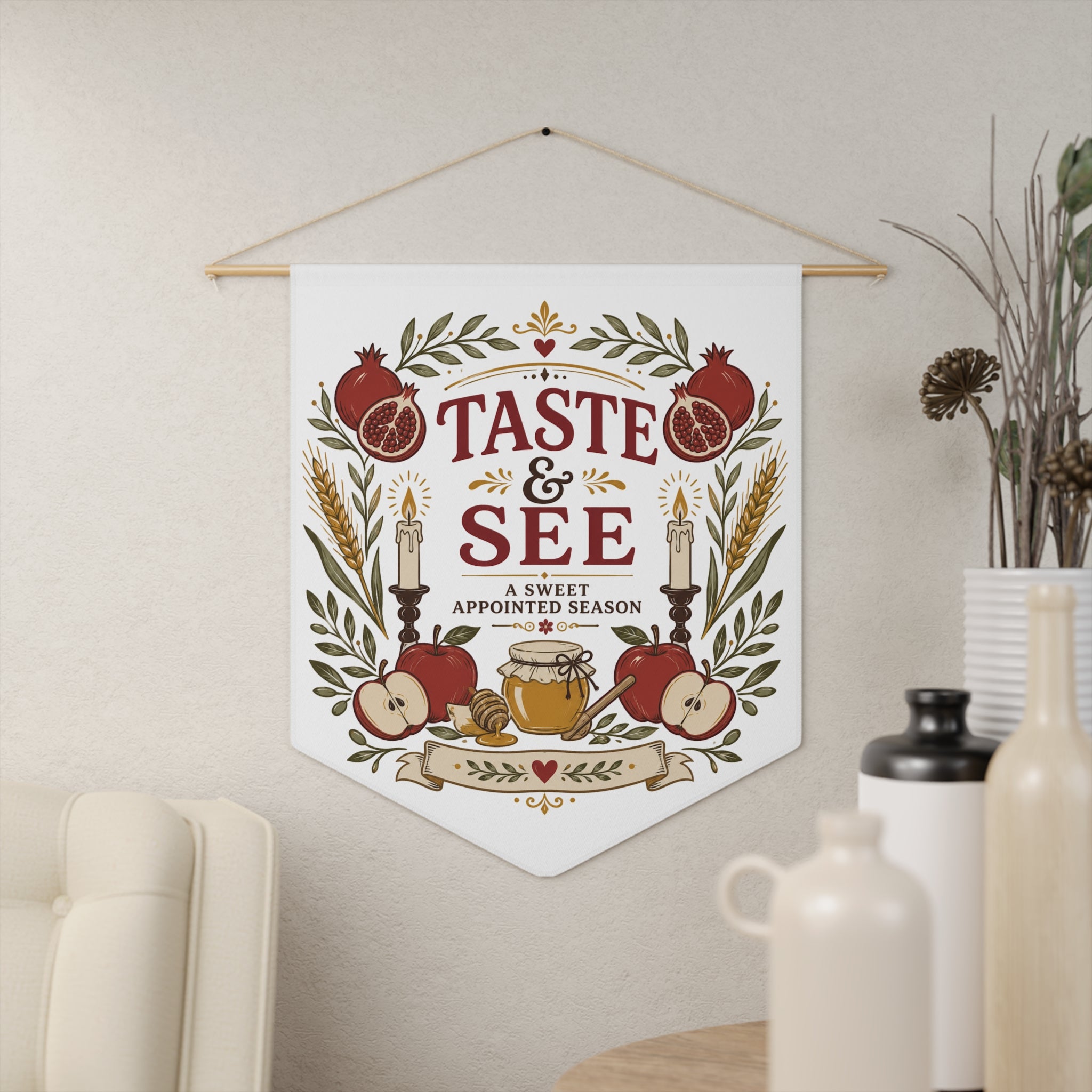 Taste & See | Fall Feast Pennant