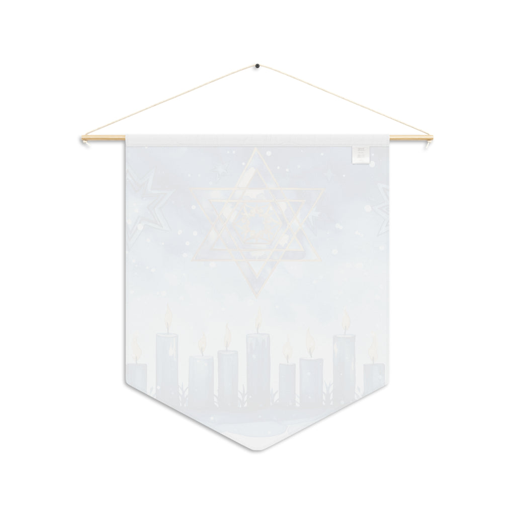 Festival of Lights | Hanukkah Wall Pennant