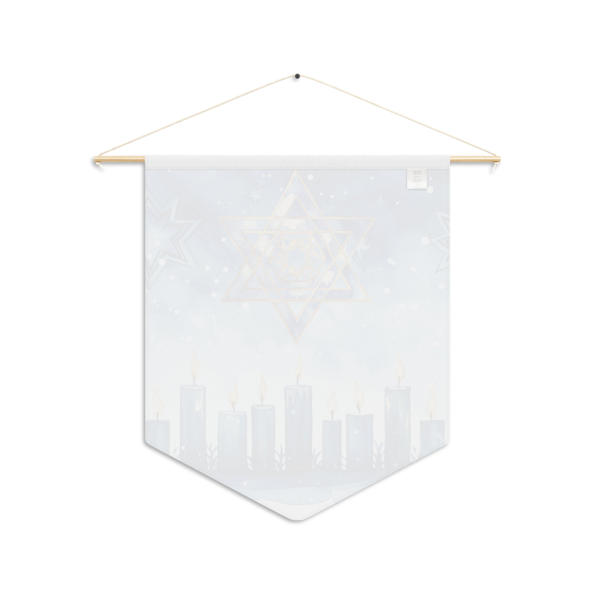 Festival of Lights | Hanukkah Wall Pennant