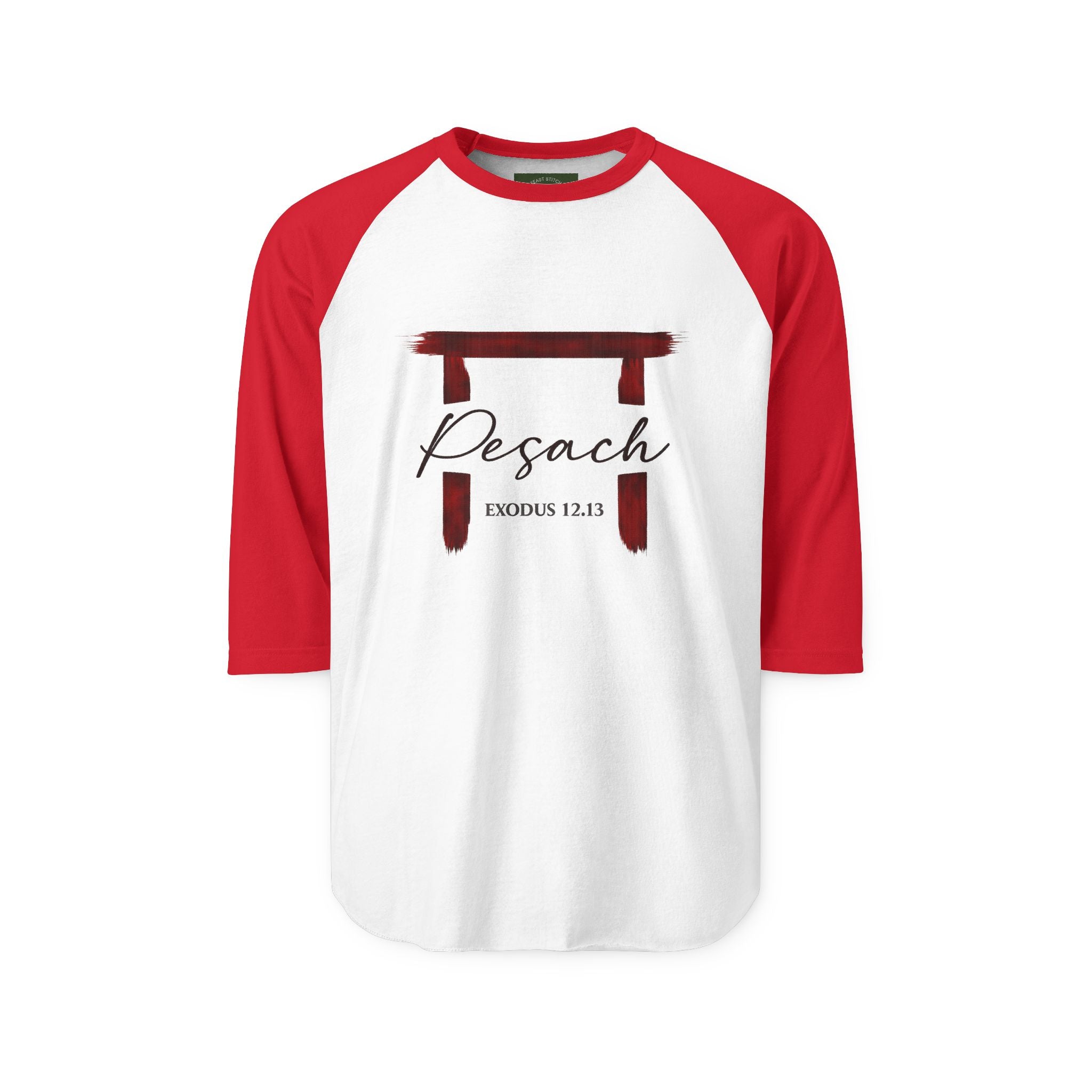 Pesach Graphic Raglan Shirt | Exodus 12:13