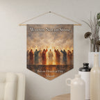 Written Not on Stone | Shavuot Wall Pennant