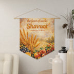 Shavuot | Feast of Weeks Wall Pennant