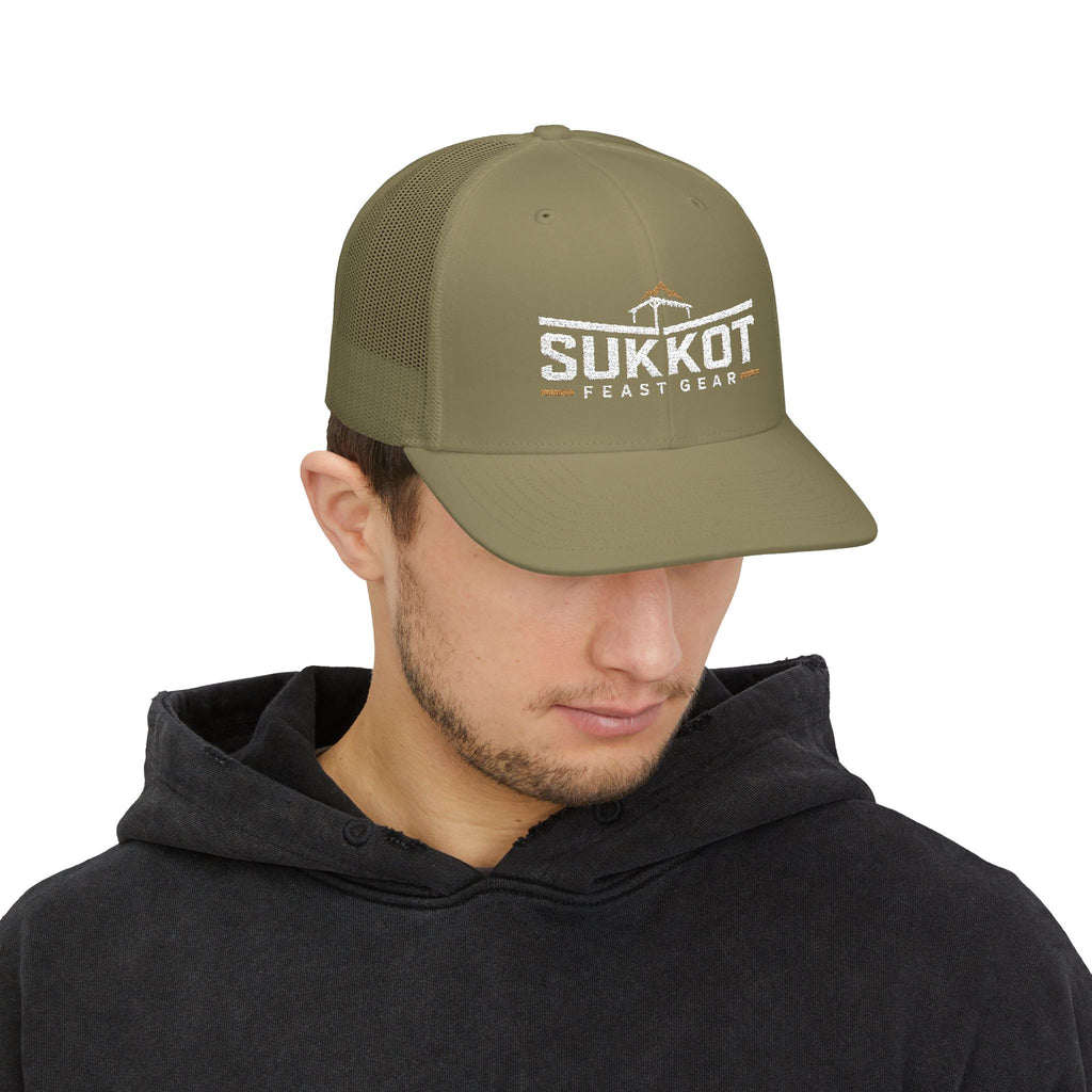 Men’s Sukkot Feast Gear Hat | Richardson 112 Snapback Trucker Cap | Feast of Tabernacles