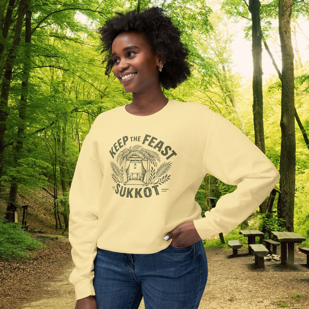 Keep the Feast Sukkot Sweatshirt | Feast of Tabernacles Crewneck