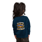 This Little Light of Mine Hanukkah Toddler Sweatshirt – Front & Back Menorah Pullover | I’m Gonna Let It Shine