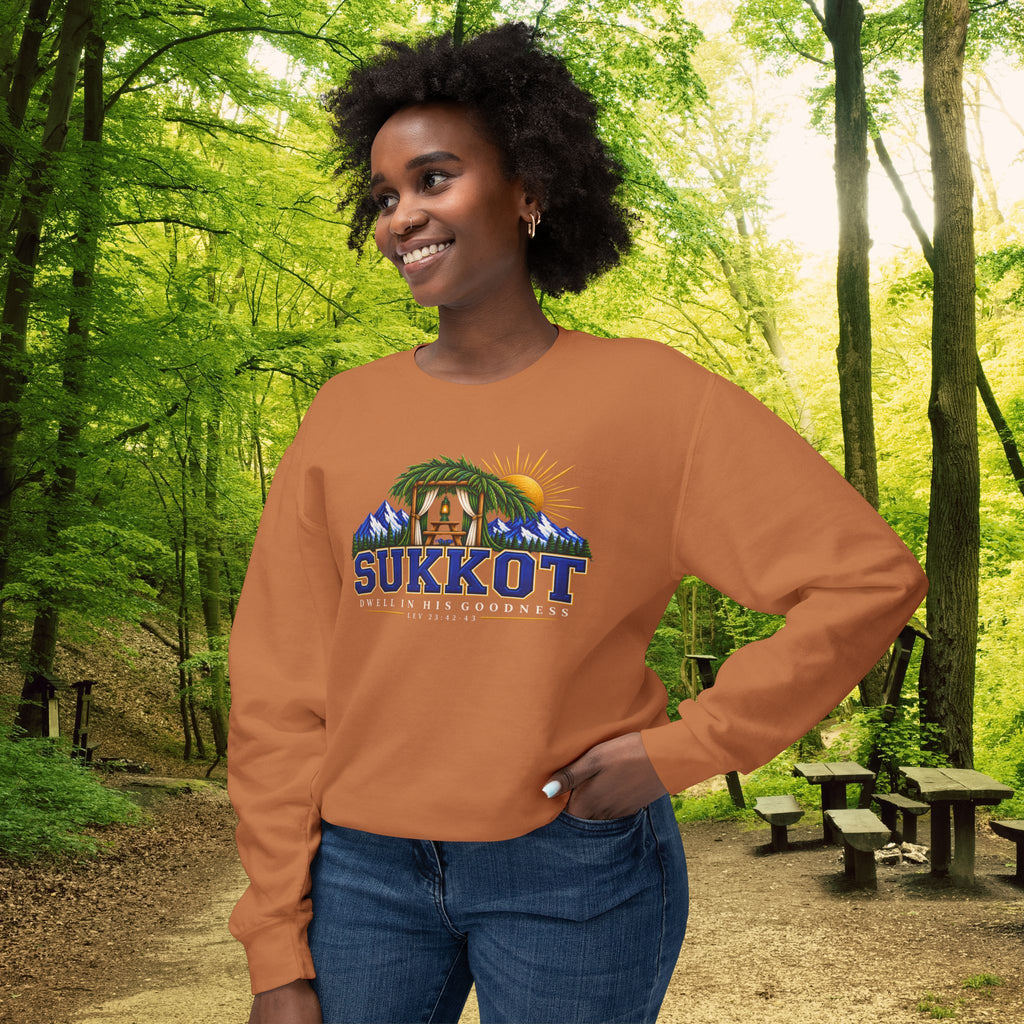 Dwell in His Goodness Sukkot Sweatshirt