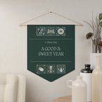 A Good & Sweet Year | L’Shana Tova Wall Pennant